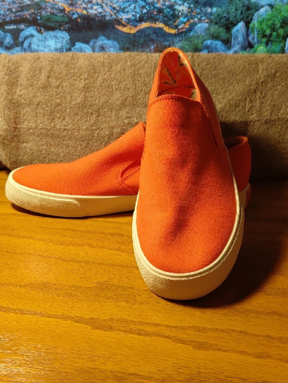 Vionic Groove Canvas Slip-On Flats - Picture 5 of 7